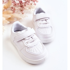 PA1 Deportivas Bajas Infantiles Blancas Frillo blanco 2