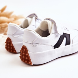 Deportivas Infantiles De Piel Bajas Blanco Y Negro Jessie 2 Deportivas Infantiles De Piel Bajas Blanco Y Negro Jessie 2