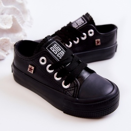 Deportivas Infantiles de Piel Big Star JJ374311 Negro 4