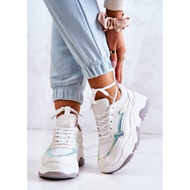 PG1 Deportivas blancas Callisto con brillos para mujer blanco 2 PG1 Deportivas blancas Callisto con brillos para mujer blanco 2