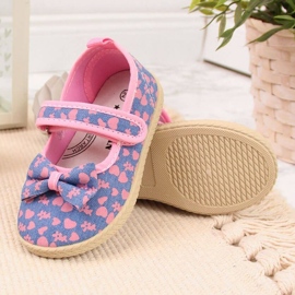 Zapatillas de deporte de niña American Club Blue Ballerinas 2