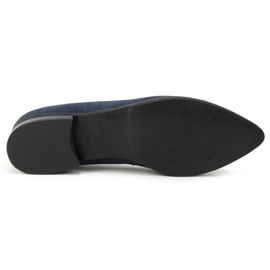 Zapatos Filippo 1419 Granat serpiente azul marino 4