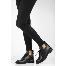 Zapatos de piel Filippo 30055 negro 2