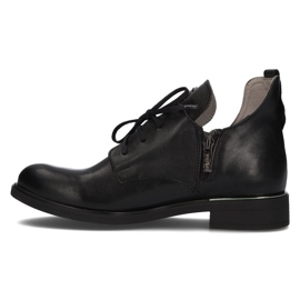 Zapatos de piel Filippo 30055 negro 4