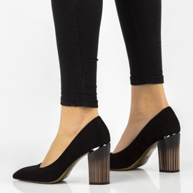 Filippo DP2385 / 21 Bk zapatos de salón negros 3