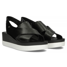Sandalias de piel Filippo 40256 negro 4