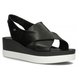 Sandalias de piel Filippo 40256 negro 5