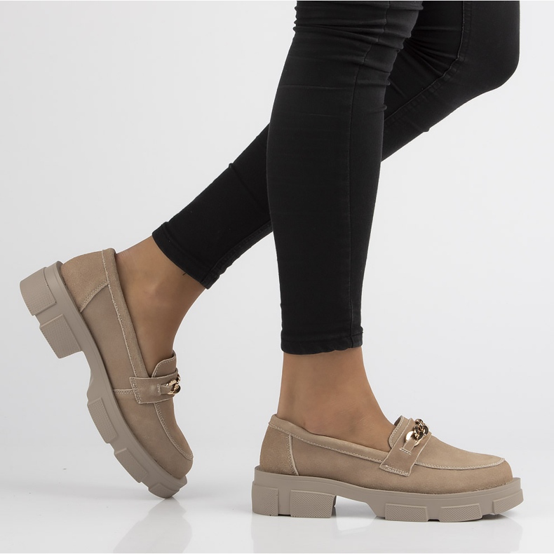 Zapatos de piel Filippo DP3221/21 Be beige 1