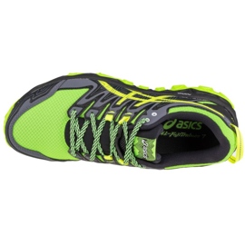 Asics Gel-FujiTrabuco 7 M 1011A197-300 negro gris verde amarillo 2