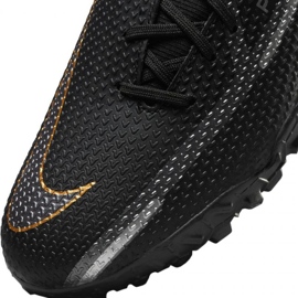 Nike Phantom GT2 Academy Df Tf DC0802 008 zapatos de fútbol negro negro 3