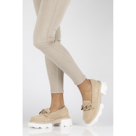 Zapatos de piel Filippo DP3718/22 Be beige 6