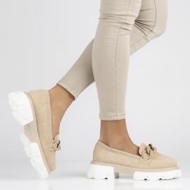 Zapatos de piel Filippo DP3718/22 Be beige 8