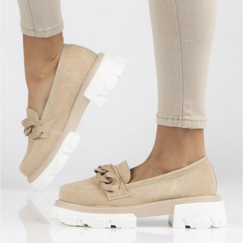 Zapatos de piel Filippo DP3718/22 Be beige 2