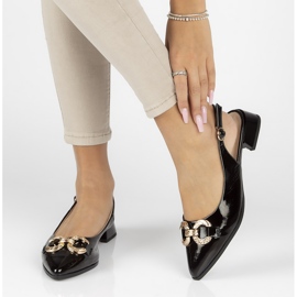 Zapatos de piel Filippo DP3745/22 Bk negro 1