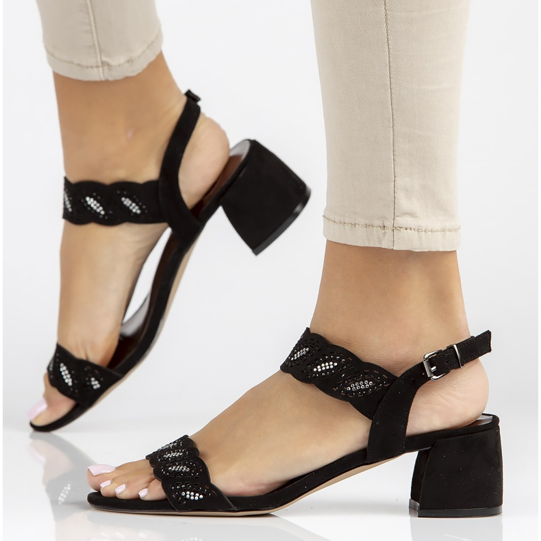 Filippo DS3606/22 Bk sandalias negras negro 1