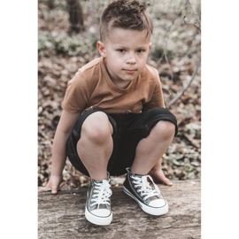 Deportivas Altas Infantiles Filemón Kaki verde 10