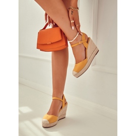 FW1 Alpargatas De Mujer Con Plataforma Trenzada Amarillo Canillo 1 FW1 Alpargatas De Mujer Con Plataforma Trenzada Amarillo Canillo 1