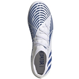 Botas de fútbol Adidas Predator Edge.2 Fg M GW2269 blanco blanco 2