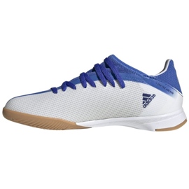 Zapatos de fútbol adidas X Speedflow.3 In GW7492 blanco blanco 1