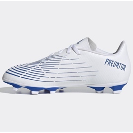 Botas de fútbol adidas Predator Edge.4 FxG Jr GW2368 blanco 1