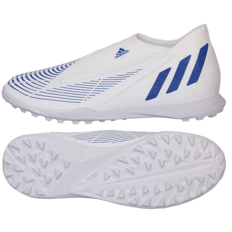 Botas de fútbol Adidas Predator Edge.3 Ll Tf Jr GX2637 blanco blanco 1