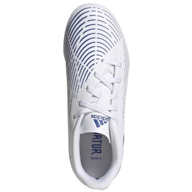 Botas de fútbol adidas Predator Edge.4 Tf Jr GX2643 blanco blanco 2