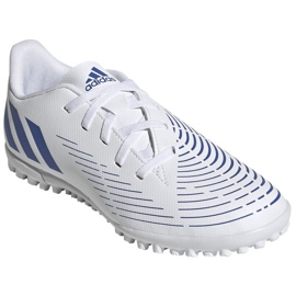 Botas de fútbol adidas Predator Edge.4 Tf Jr GX2643 blanco blanco 3
