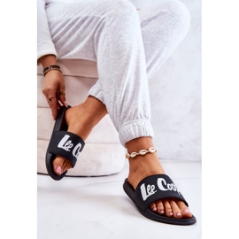 Lee Cooper LCW-22-42-1004 Negro Pantuflas Mujer blanco 5
