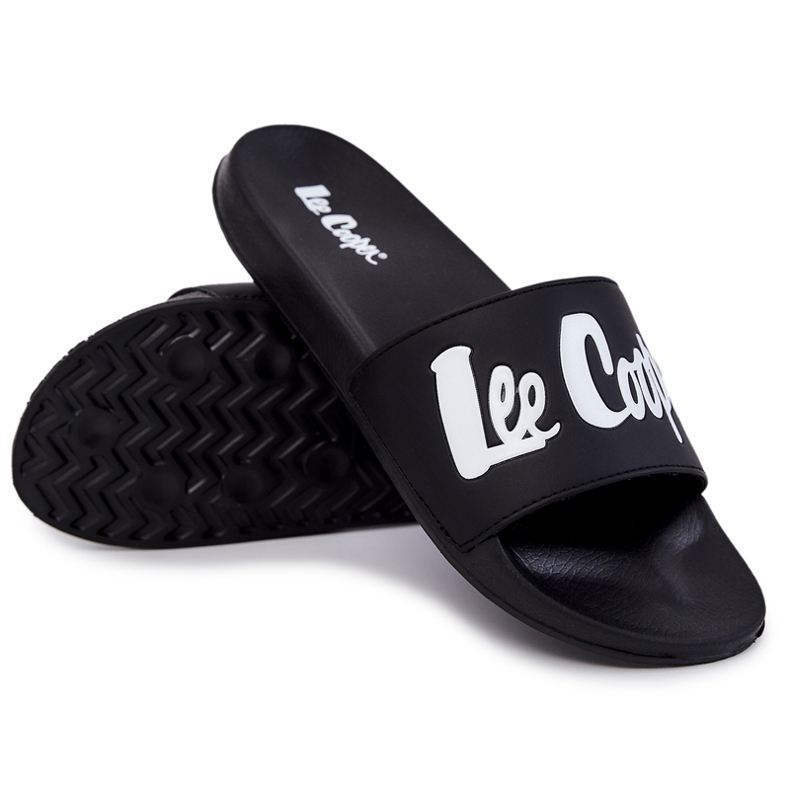 Pantuflas de Hombre Lee Cooper LCW-22-42-1005 Negro blanco 1