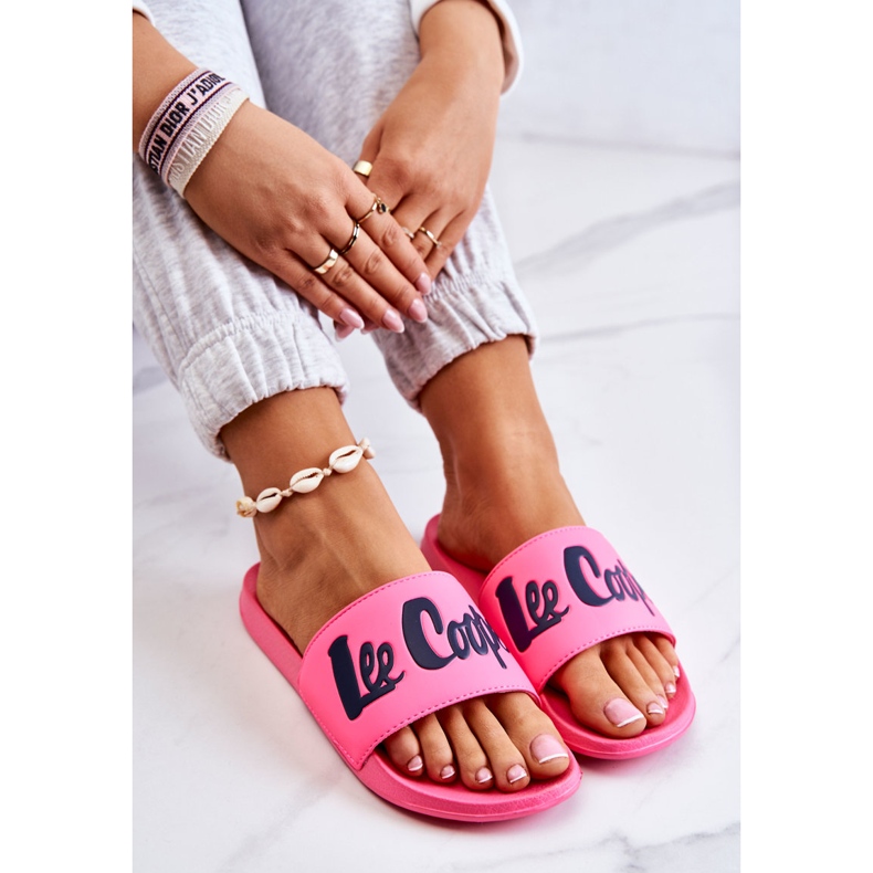 Pantuflas de Mujer Lee Cooper LCW-22-42-1000 Rosa Neón rosado 2