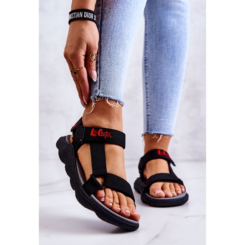 Sandalias deportivas de mujer Lee Cooper LCW-22-34-0955L Negro 1