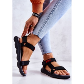 Sandalias deportivas de mujer Lee Cooper LCW-22-34-0955L Negro 2