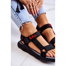 Sandalias deportivas de mujer Lee Cooper LCW-22-34-0955L Negro 6