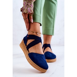 Alpargatas Mujer Ante Big Star JJ276037 Azul Marino 5