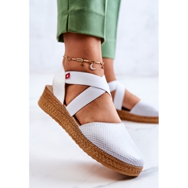 Alpargatas De Mujer De Moda Big Star JJ276036 Blanco 3