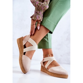 Alpargatas Mujer Ante Big Star JJ276038 Beige 1