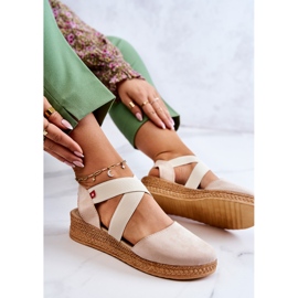Alpargatas Mujer Ante Big Star JJ276038 Beige 4