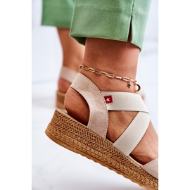 Alpargatas Mujer Ante Big Star JJ276038 Beige 6