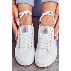 Sneakers Mujer Tied Cross Jeans JJ2R4038C Blanco 2