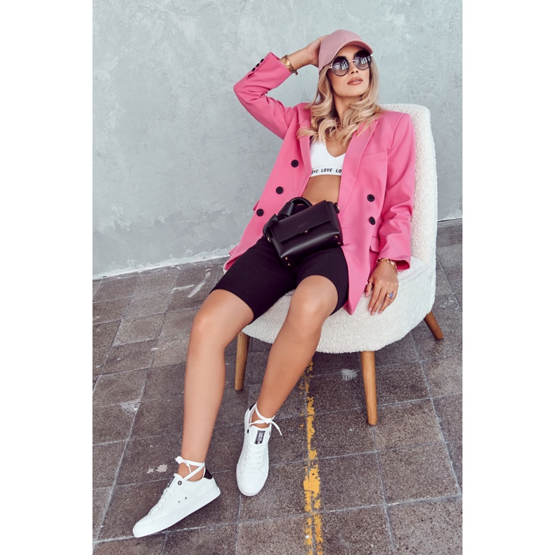 Deportivas de Piel Big Star JJ274211 Blanco y Negro 1