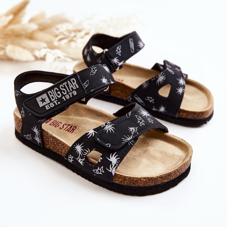 Sandalias Infantiles Big Star JJ374380 Negro 2