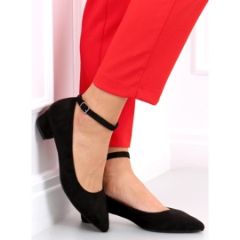 Zapatos de tacón bajo negros Bellis 3