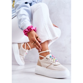 PS1 Deportivas Mujer Atadas Deportivas Beige Manila 1 PS1 Deportivas Mujer Atadas Deportivas Beige Manila 1