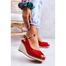 PS1 Sandalias Mujer Cómodas Con Hebilla Rojo Thallas 1 PS1 Sandalias Mujer Cómodas Con Hebilla Rojo Thallas 1