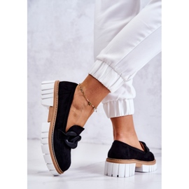 PS1 Mocasines De Ante Con Adorno Talisa Negro 6