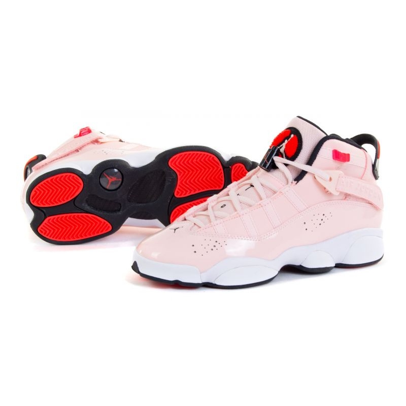 Nike Jordan 6 Anillos GS W 323419 602 multicolor rosas y morados