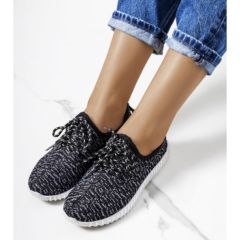 Calcetines negros de Embro gris 1 Calcetines negros de Embro gris 1