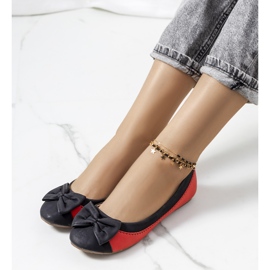 Bailarinas negras con lazo Eske negro 1 Bailarinas negras con lazo Eske negro 1