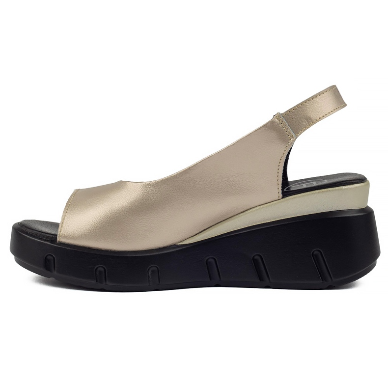 Sandalias de piel Filippo DS3595/22 Go dorado 1