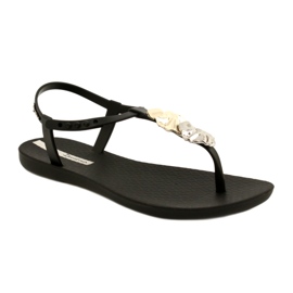 Chanclas con Decoración Ipanema 83182 negro 23526 plata dorado 2